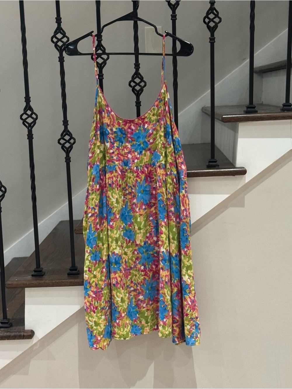 Natural Life floral slip midi/maxi sundress
